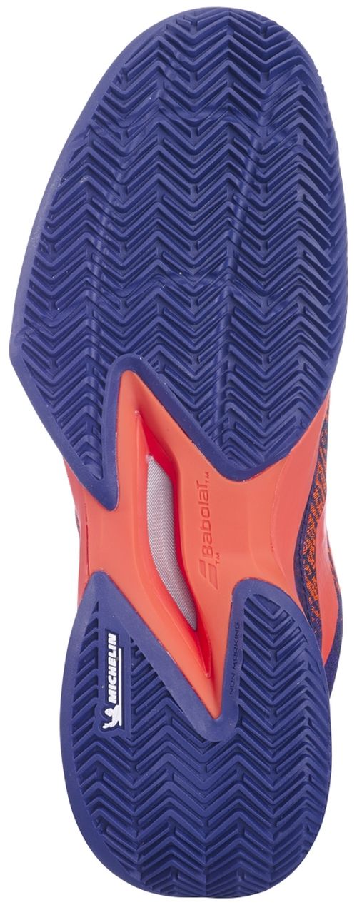 Кроссовки мужские Babolat Jet Mach 3 Clay, Тёмно-синие/Серебряные (р. 45)