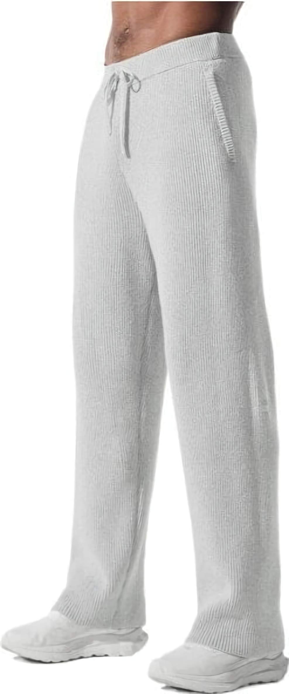 (CN) Брюки спортивные мужские Alo Yoga Domain Knitted, Серые (S)