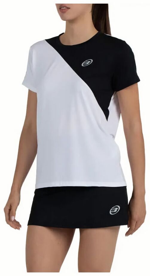 (EU) Футболка женская Bullpadel Palomero Ex, Белая (L)