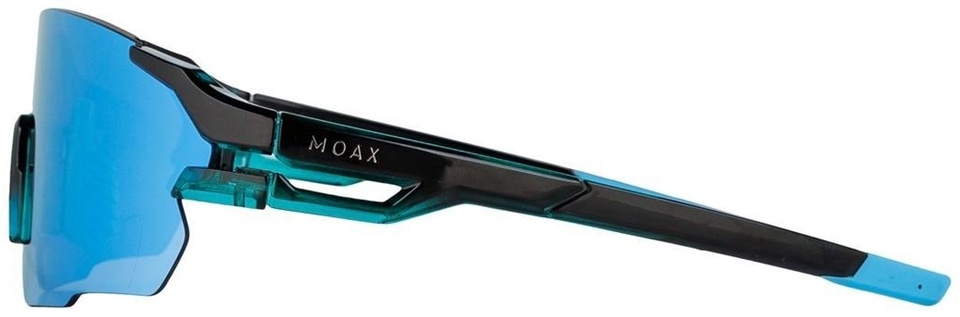 Очки солнцезащитные Moax Lauf, Черный/Голубой