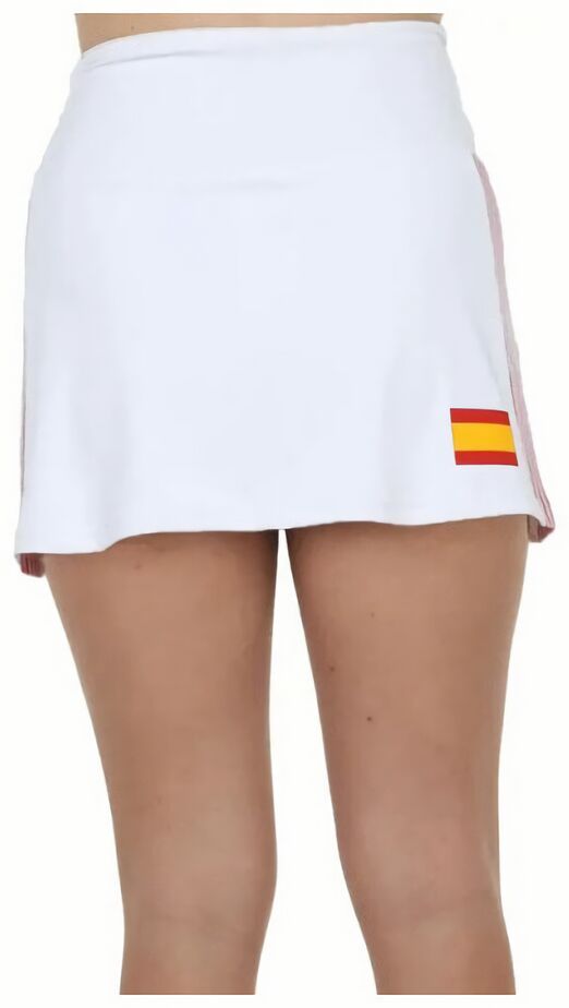 (EU) Юбка женская Bullpadel Eraba, Белая (XL)