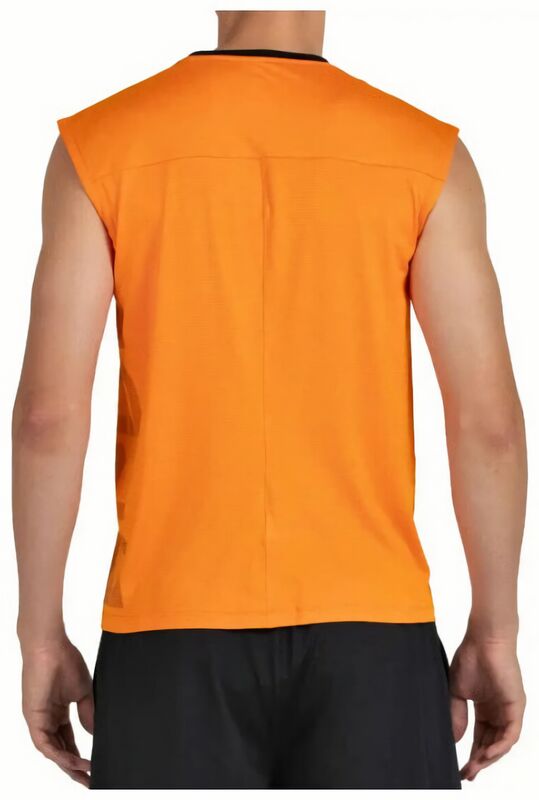 (EU) Майка мужская Bullpadel Beleno без рукавов, Оранжевая (2XL)