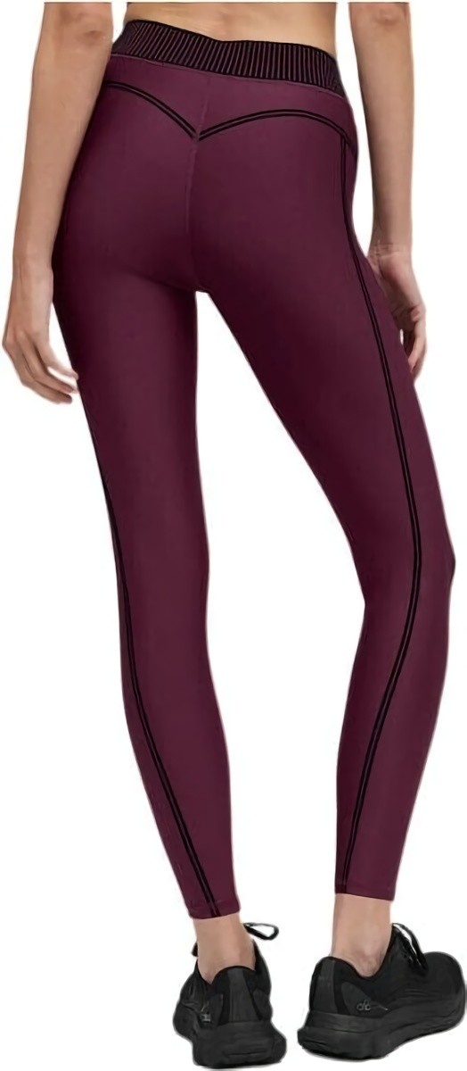 (CN) Леггинсы женские Alo Yoga Airlift High-Waist 7/8 Line Up, Красные (L)
