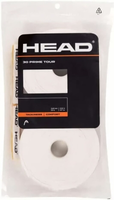 (EU) Овергрип для ракетки Head Prime Tour, Белый (30 шт)