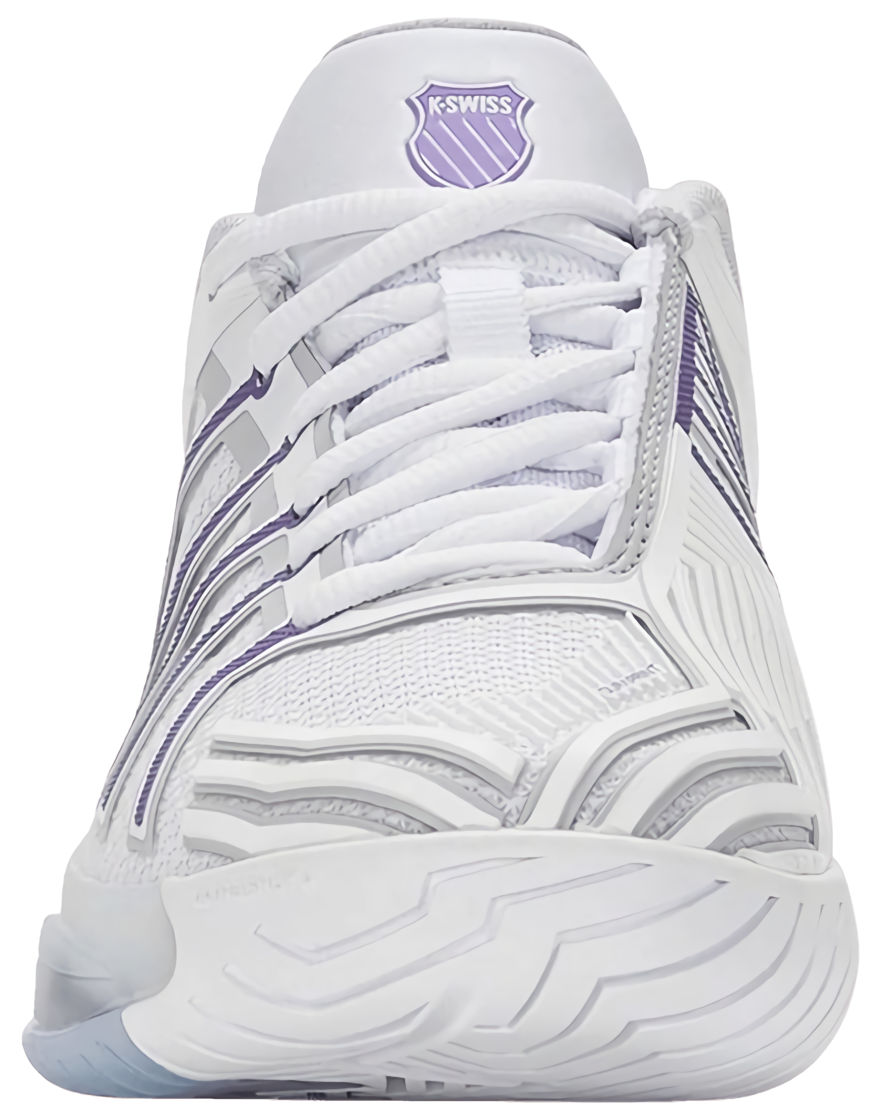 Кроссовки женские K-Swiss Ultrashot 4, Белые/Серые/Лиловые (р. EUR 38)