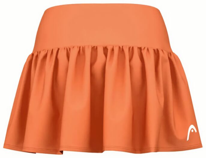 (EU) Юбка женская Head Move, Оранжевая (XS)