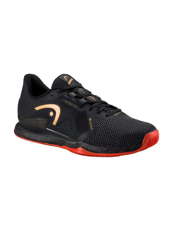 (EU) Кроссовки мужские Head Sprint Pro 3.5 SF Clay, 273012 BKOR, Черные (р. 37)