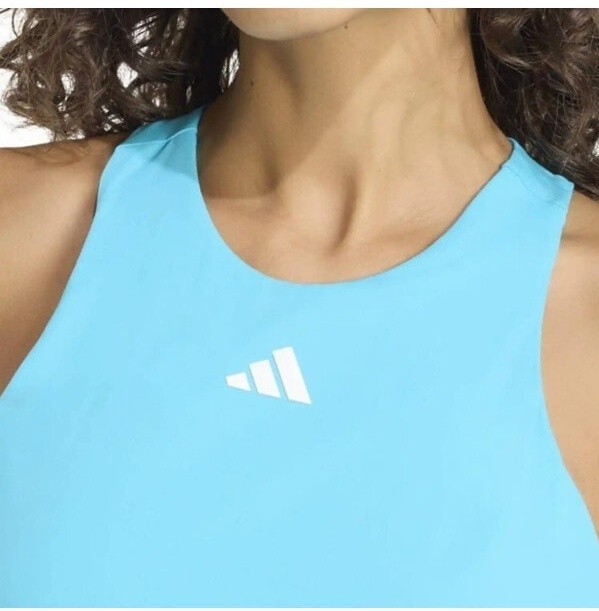 (EU) Майка женская Adidas Y Woman, Голубая (XL)