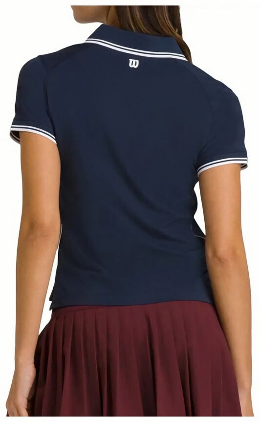 (EU) Поло женское Wilson Club, Синие (S)