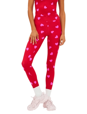 Леггинсы женские Beach Riot Piper Legging W, Красные (M)