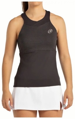 (EU) Майка женская Bullpadel Erare для Тенниса, Чёрная (2XL)