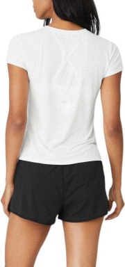 (CN) Футболка Alo Yoga All Day Short Sleeve, Белая (L)