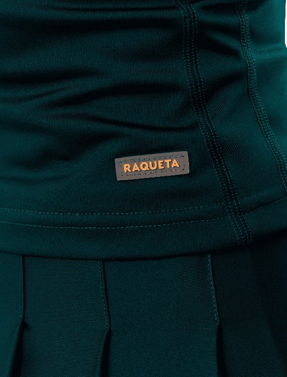 Футболка женская Raqueta Bestie W, Тёмно-зелёная (S)