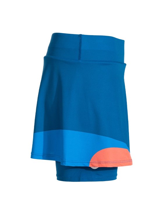Юбка женская Joma Torneo Skirt W, Оранжевая (XS)