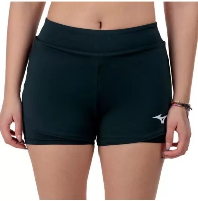 (EU) Шорты женские Mizuno Flex, Чёрные (M)