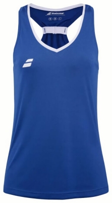 (EU) Майка женская Babolat Play без руквов 3WP2071, Синяя (L)