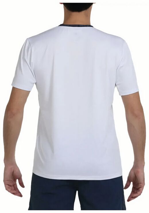 (EU) Футболка мужская Bullpadel Lili 25V, Белая (2XL)