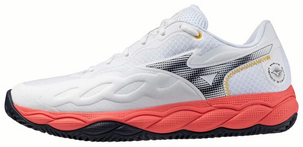 (EU) Кроссовки мужские Mizuno Wave Enforce Court CC, 61GC2435, Белые (р. 43)
