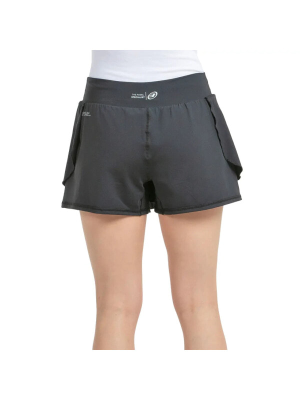 (EU) Юбка женская Bullpadel ADRAR BASIC SKIRT, Чёрная (XL)