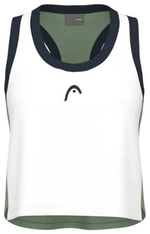 (EU) Топ женский Head Play Crop Top, Белый (XL)