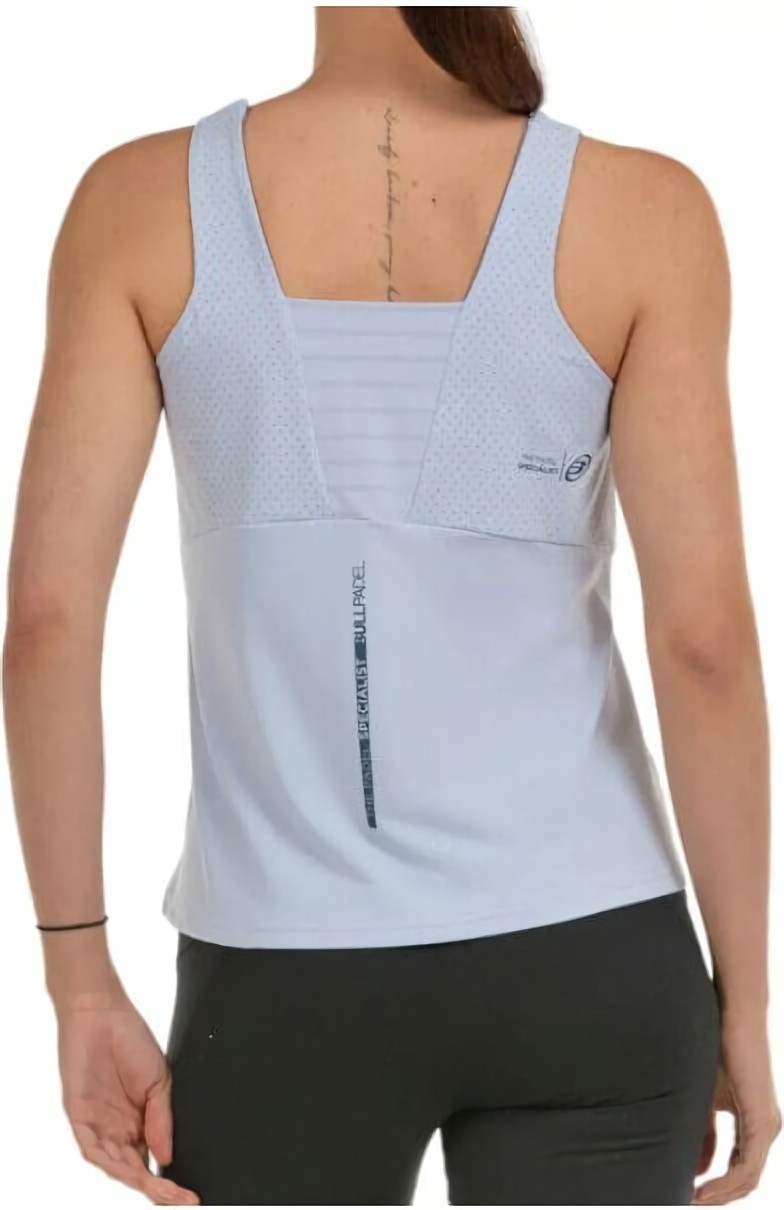 (EU) Футболка женская бандо Bullpadel Oroso, Серая (XL)