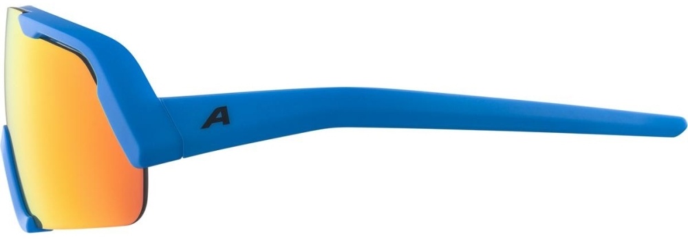 Очки солнцезащитные Alpina Rocket Youth Blue Matt/Blue Mirror, Синий Матовый/Синий Зеркальный