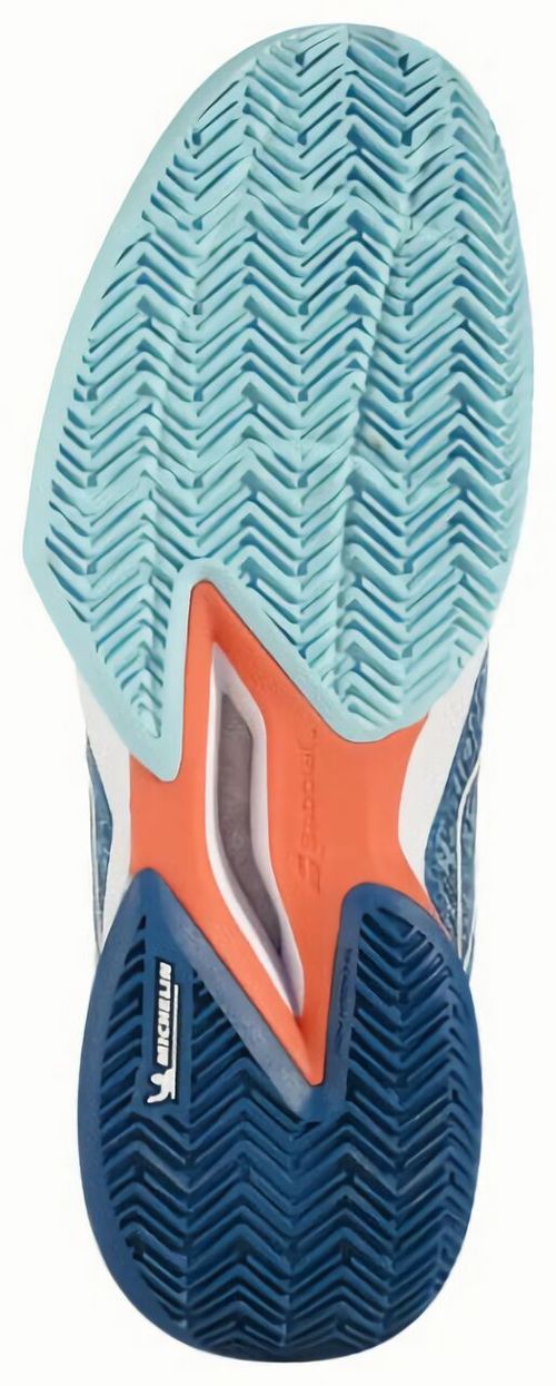 (EU) Кроссовки мужские Babolat Jet Mach 3 Clay, 30523631, Синие/Голубые (р. 44,5)