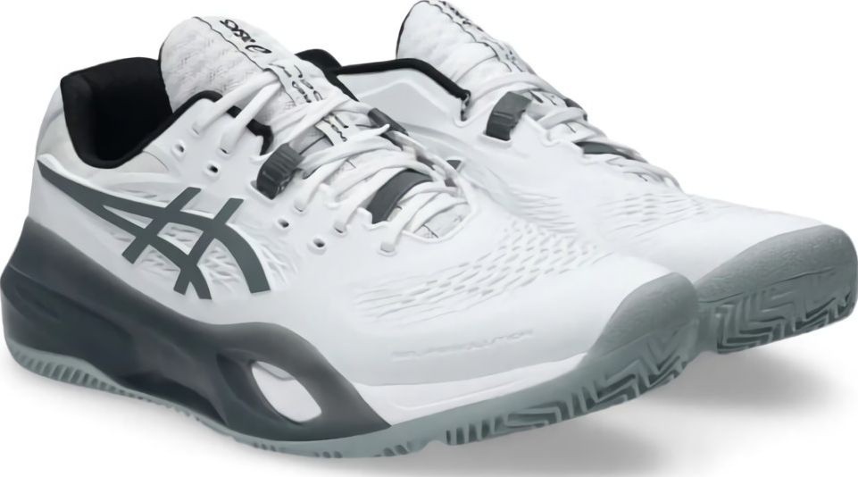 (EU) Кроссовки мужские Asics Gel-Resolution X Padel White/Gray 1041A492, Белые (р. 41.5)