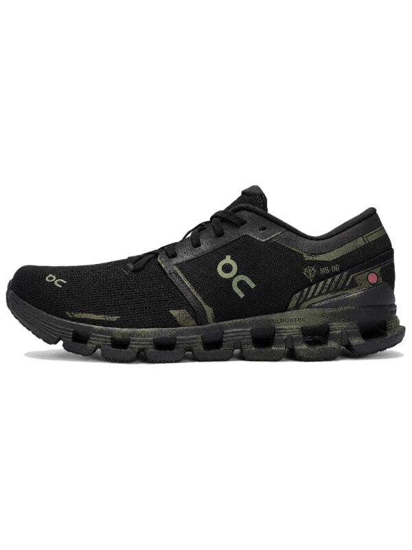 On Cloud X4 Running Shoes Men's Low Top Blue