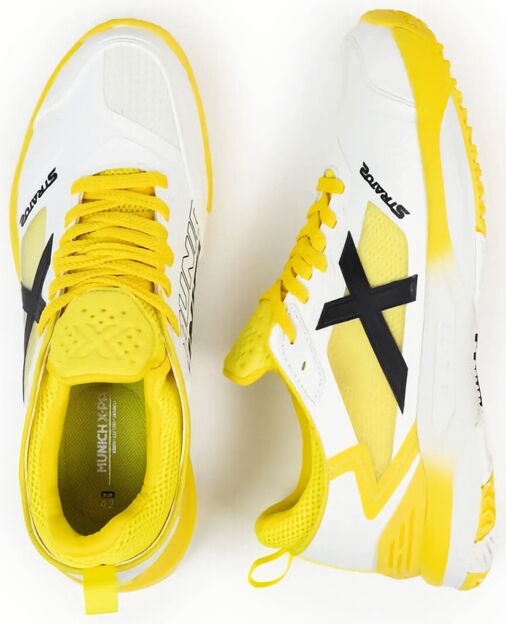 (EU) Кроссовки мужские Munich Stratos 27, 4116027, Бело-Желтые (р. 46)