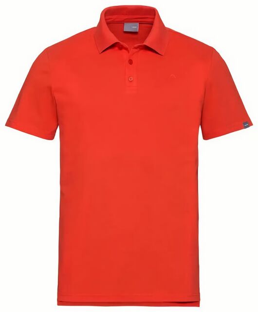 (EU) Поло мужское Head, Оранжевое (L)