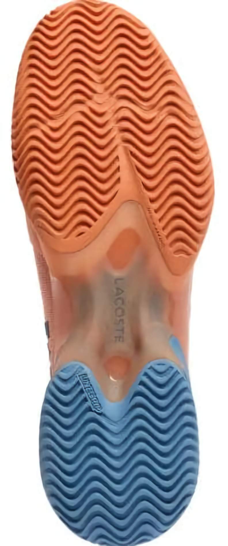 (EU) Кроссовки мужские Lacoste Ag-Lt Ultra Clay Court Orange/Blue 51Sma0013, Оранжевые (р. 46)