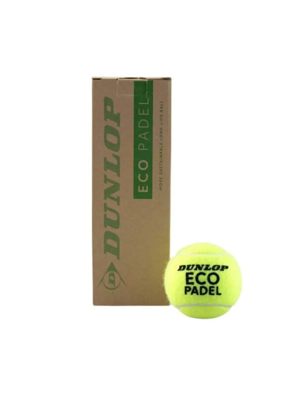 (EU) Мячи для падел тенниса Dunlop Eco (3 шт)