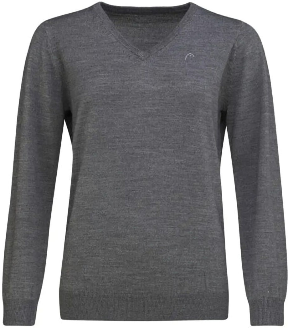 (EU) Свитшот женский HEAD Pullover, Серый (S)