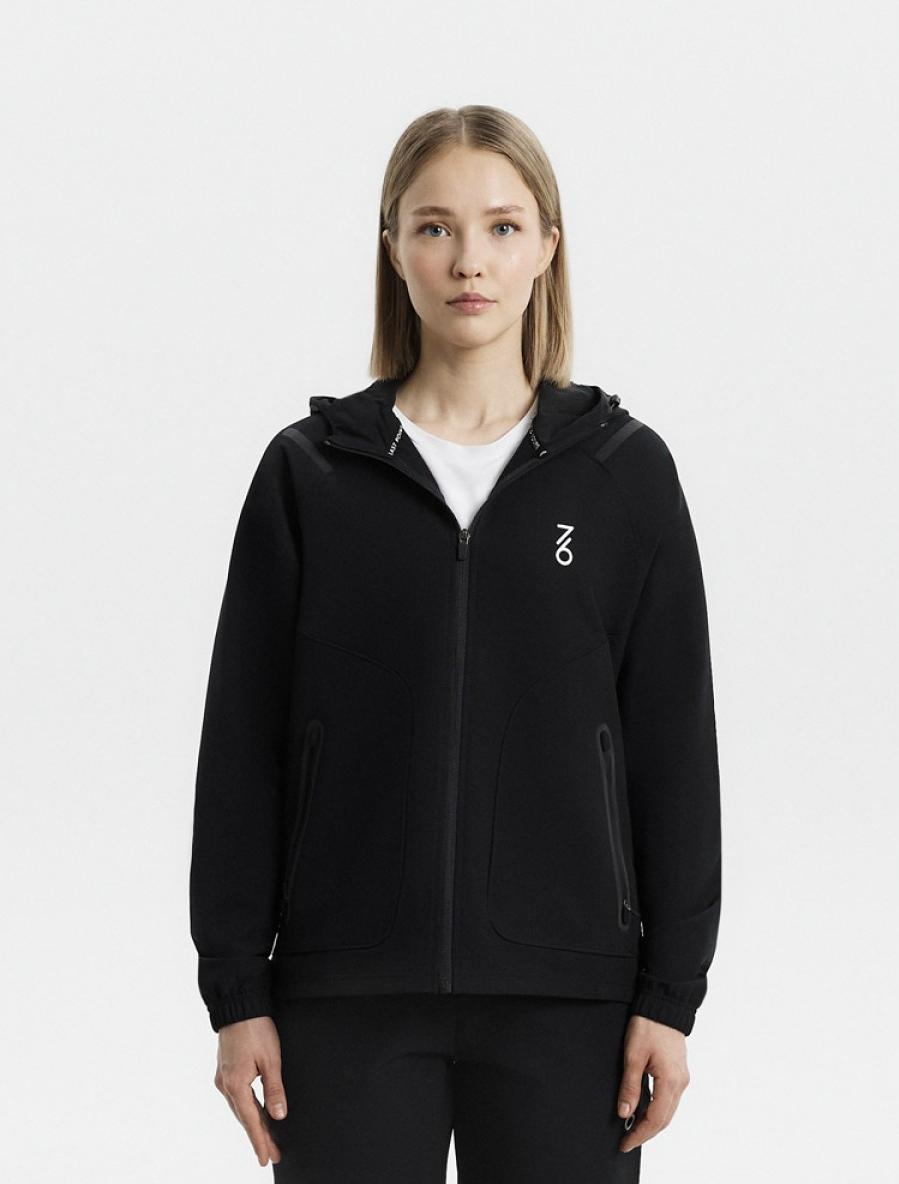 Кофта женская 7/6 Women Jacket, Чёрная (M)