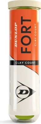 (EU) Мячи для падел тенниса Dunlop Fort Clay Court (4 шт)
