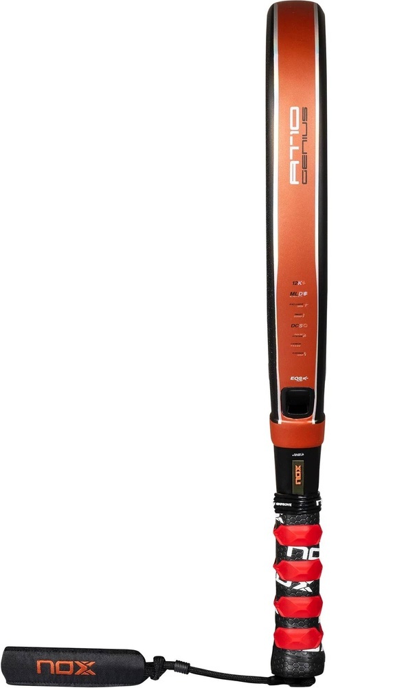 Ракетка для падел тенниса NOX At10 Genius Attack 12K 25 By Agustin Tapia