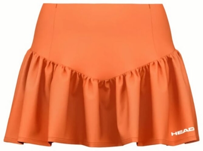 (EU) Юбка женская Head Move, Оранжевая (XS)