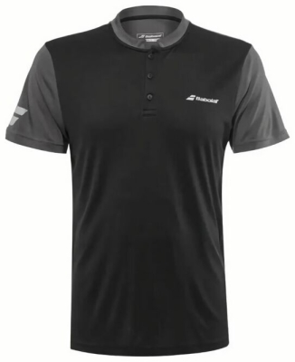 (EU) Поло мужское Babolat Play 3Mp1021, Чёрное (S)