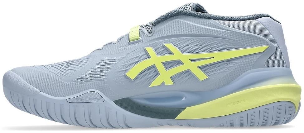 Кроссовки мужские Asics GEL-RESOLUTION X, Серые/Жёлтые, теннисные (р. 27,5)