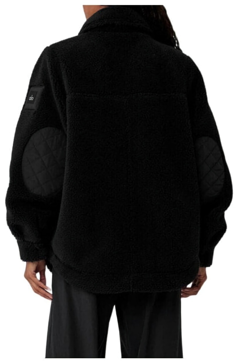 (CN) Куртка женская Alo Yoga 191677398269, Чёрная (XL)