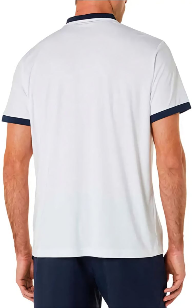 (EU) Поло мужское Asics Court 2041A256, Белое (S)