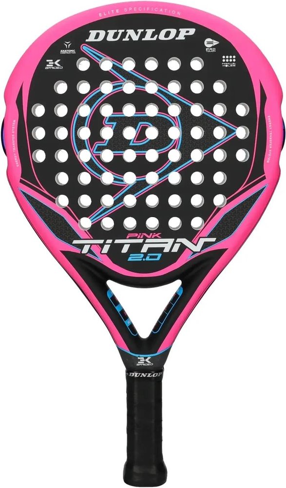 (EU) Ракетка для падел тенниса Dunlop Titan 2.0 Pink