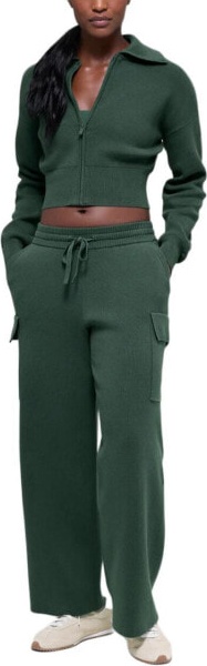 (CN) Куртка женская спортивная Alo Yoga 191677469075, Зеленая (M)
