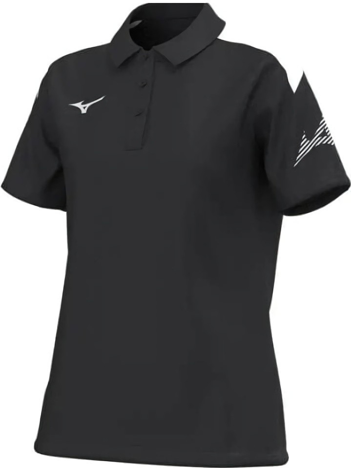 (EU) Поло женское Mizuno Team RB, Чёрное (L)