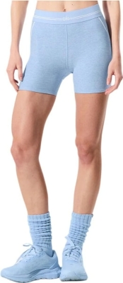 (CN) Шорты женские Alo Yoga Sports Shorts Moderate, Голубые
