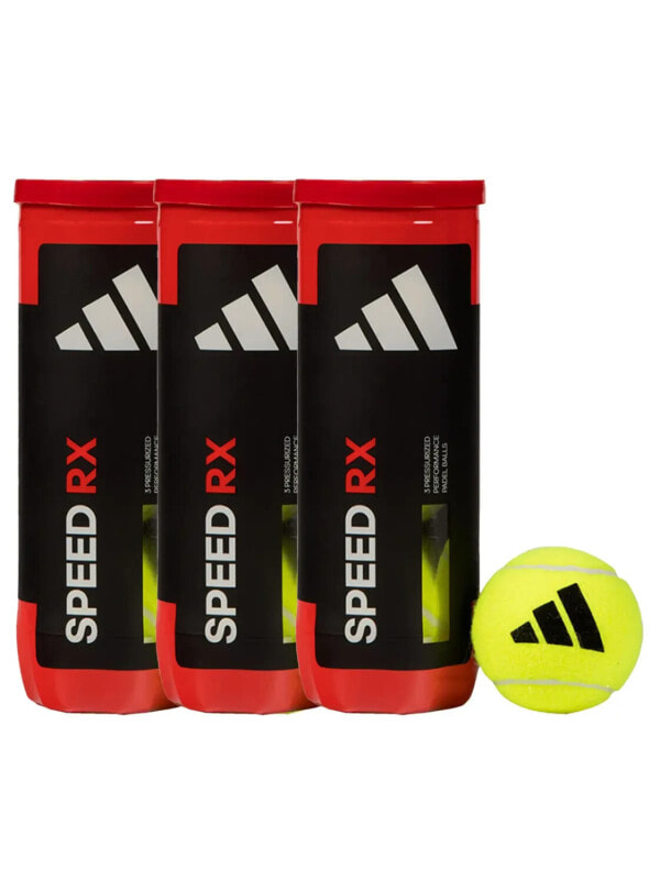 (EU) Мячи для падел тенниса Adidas Speed Rx, 3 банки (3 шт в банке)