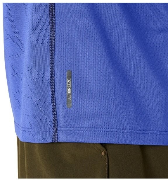 (EU) Футболка мужская Asics Match Actibreeze, Синяя (L)