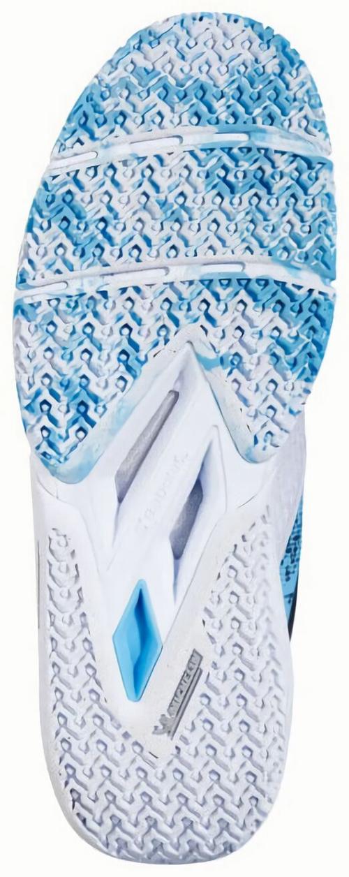 (EU) Кроссовки мужские Babolat Movea 2, 3A0S25B571 1102, Бело-голубые (р. 42)
