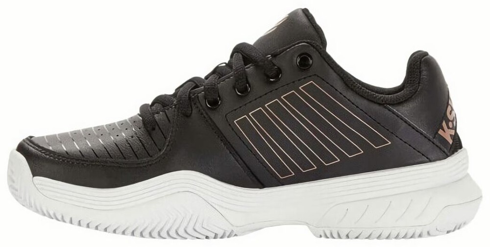 (EU) Кроссовки женские K-Swiss Court Express HB, 96750072, Черные (р. 38)